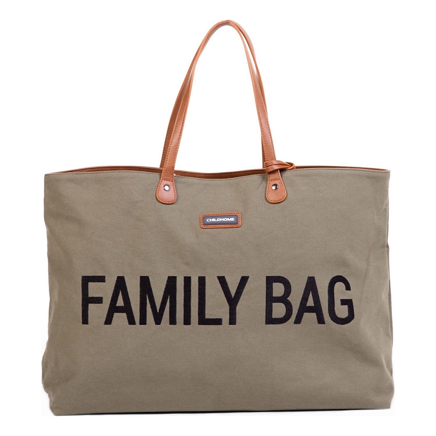 Childhome - Borsa da viaggio FAMILY BAG khaki
