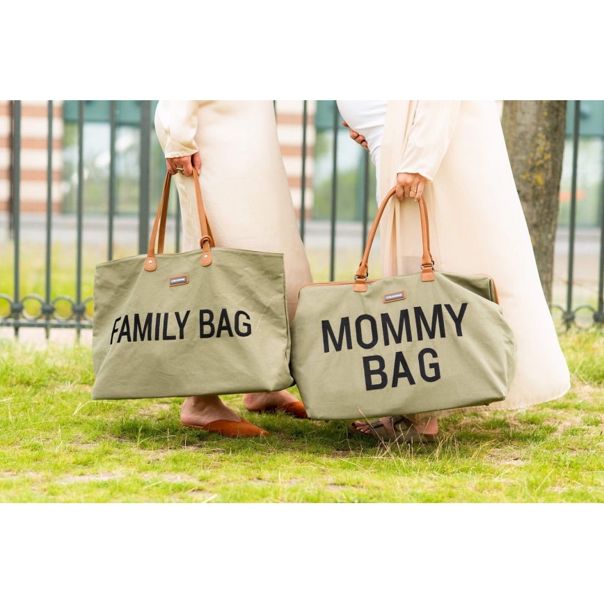 Childhome - Borsa da viaggio FAMILY BAG khaki