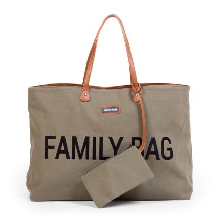 Childhome - Borsa da viaggio FAMILY BAG khaki