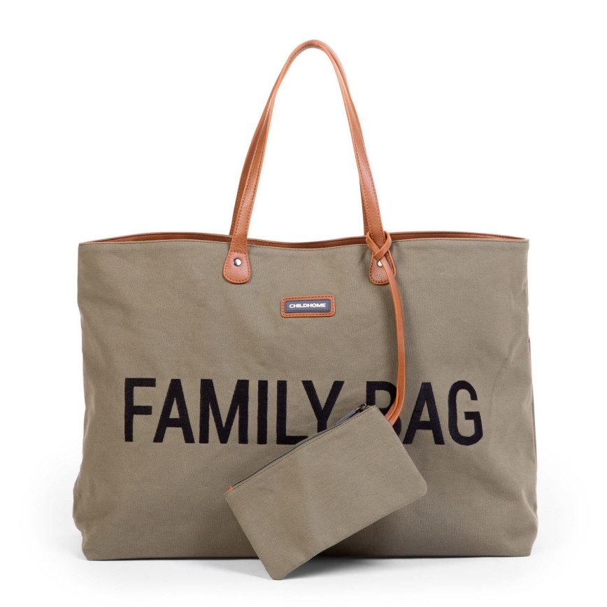 Childhome - Borsa da viaggio FAMILY BAG khaki