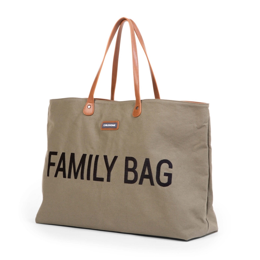 Childhome - Borsa da viaggio FAMILY BAG khaki