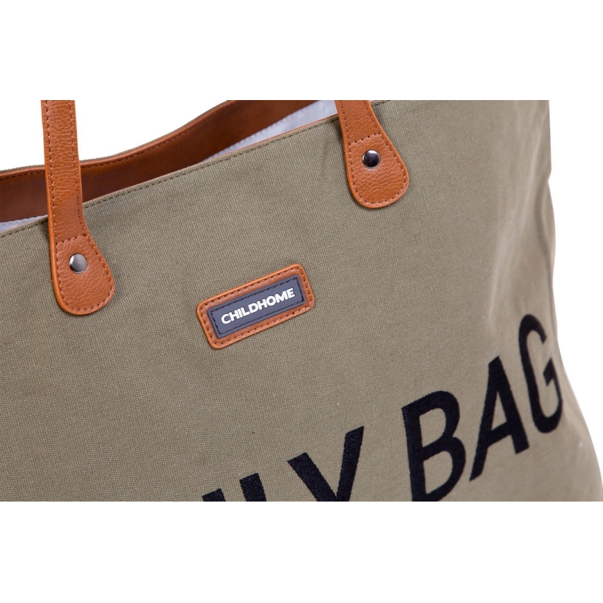 Childhome - Borsa da viaggio FAMILY BAG khaki
