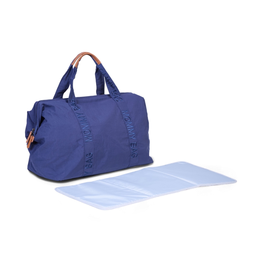 Childhome - Borsa fasciatoio MOMMY BAG blu