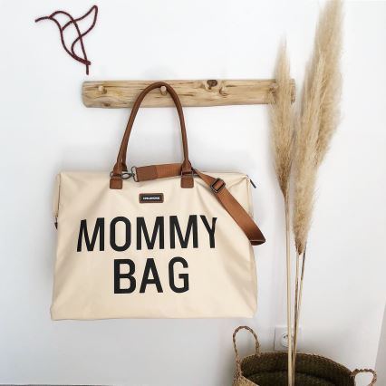 Childhome - Borsa fasciatoio MOMMY BAG cremoso