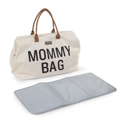 Childhome - Borsa fasciatoio MOMMY BAG cremoso