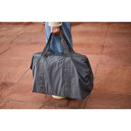Childhome - Borsa fasciatoio MOMMY BAG grigio