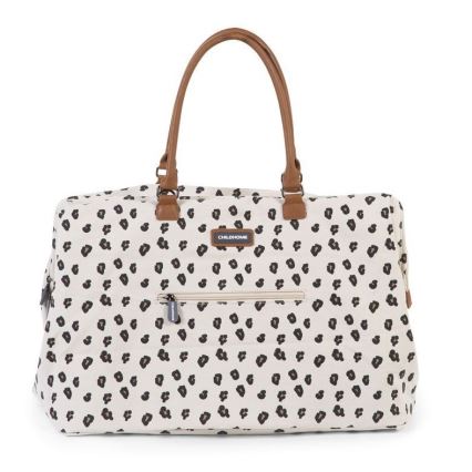 Childhome - Borsa fasciatoio MOMMY BAG leopardata