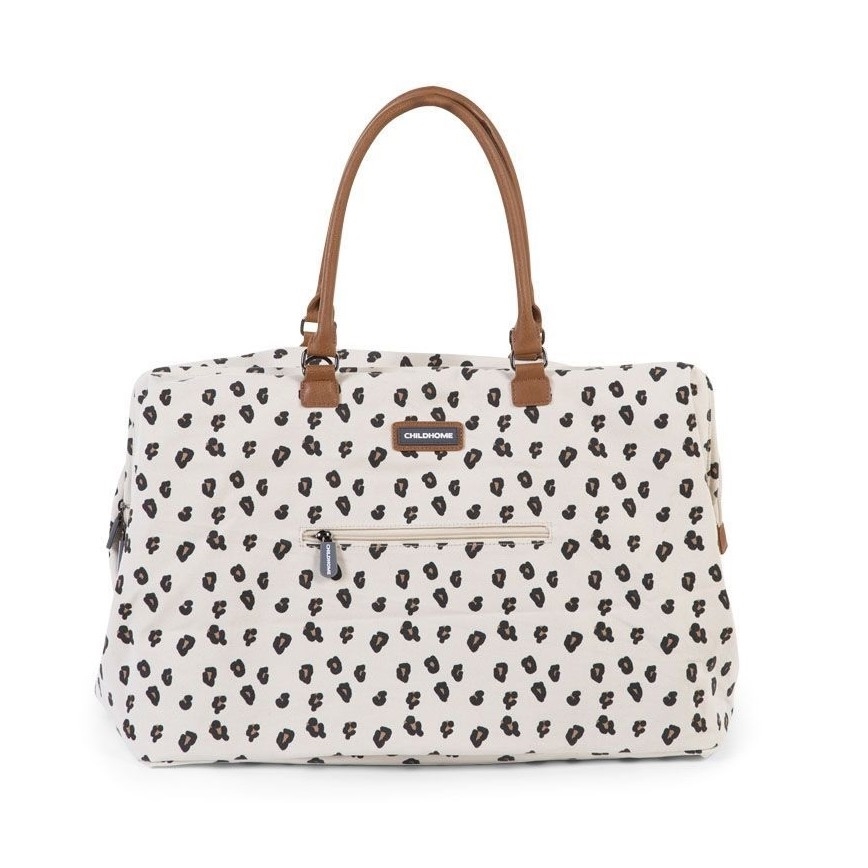 Childhome - Borsa fasciatoio MOMMY BAG leopardata