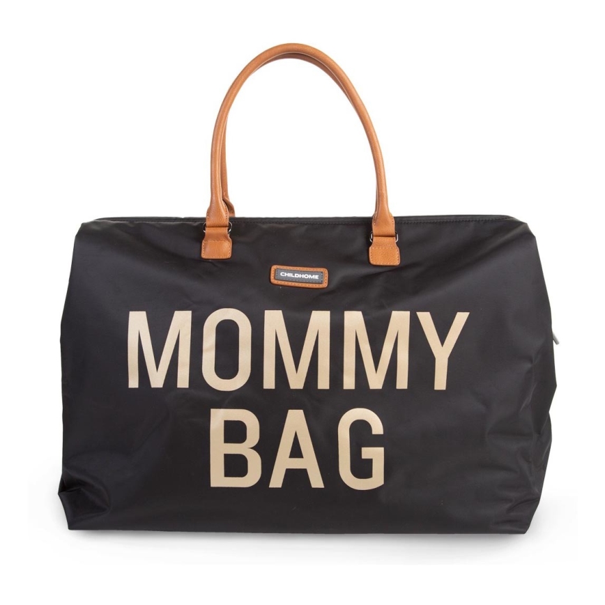 Childhome - Borsa fasciatoio MOMMY BAG nera