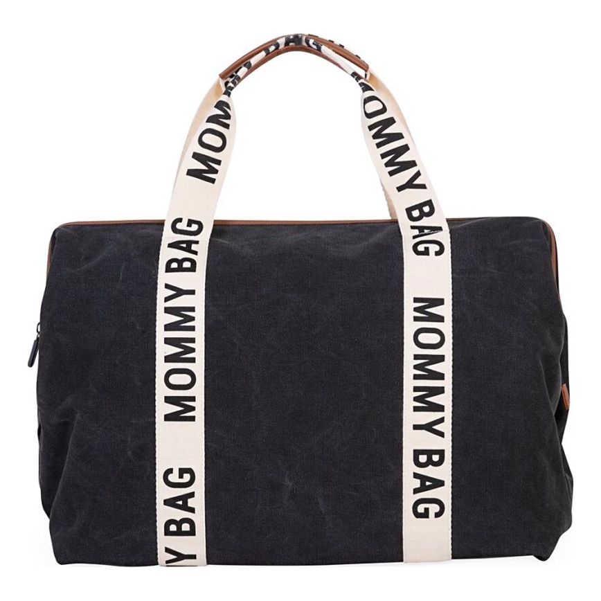 Childhome - Borsa fasciatoio MOMMY BAG nero