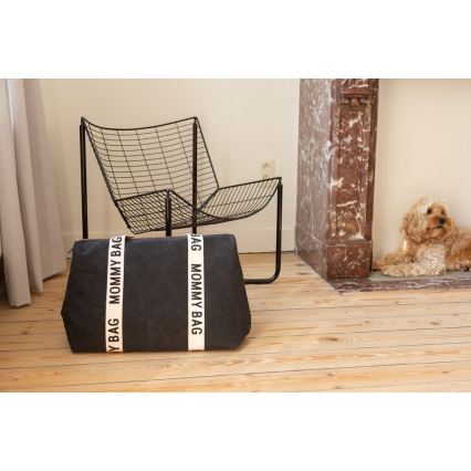 Childhome - Borsa fasciatoio MOMMY BAG nero