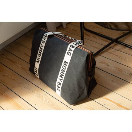 Childhome - Borsa fasciatoio MOMMY BAG nero