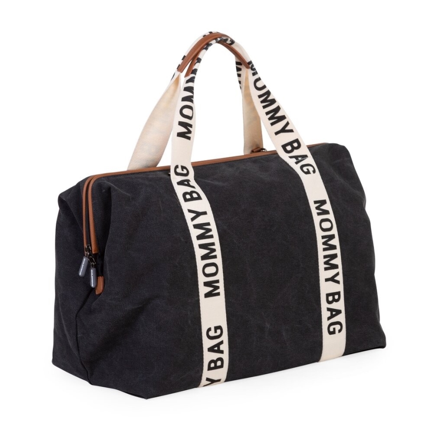 Childhome - Borsa fasciatoio MOMMY BAG nero