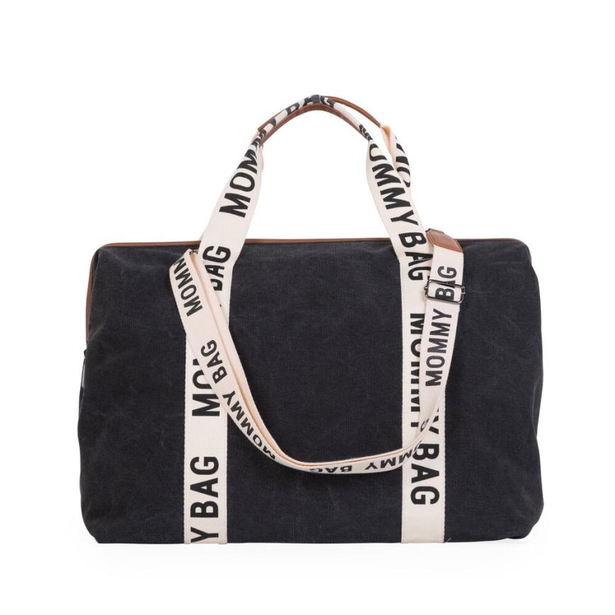 Childhome - Borsa fasciatoio MOMMY BAG nero