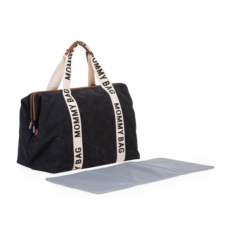 Childhome - Borsa fasciatoio MOMMY BAG nero