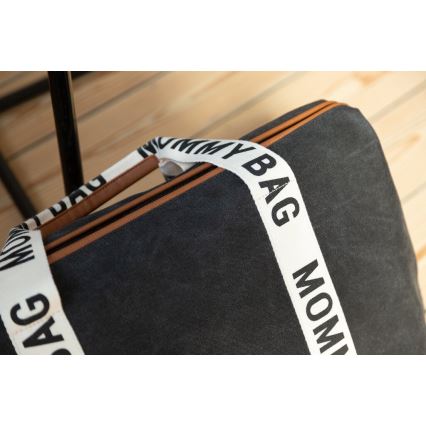 Childhome - Borsa fasciatoio MOMMY BAG nero