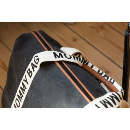 Childhome - Borsa fasciatoio MOMMY BAG nero