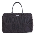 Childhome - Borsa fasciatoio MOMMY BAG PUFFERED nero