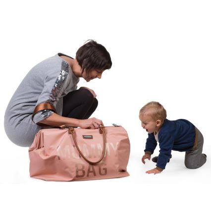 Childhome - Borsa fasciatoio MOMMY BAG rosa