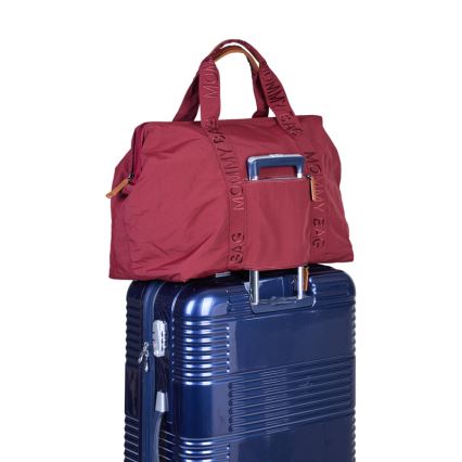 Childhome - Borsa fasciatoio MOMMY BAG rosso