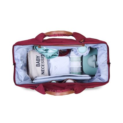 Childhome - Borsa fasciatoio MOMMY BAG rosso