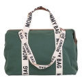 Childhome - Borsa fasciatoio MOMMY BAG verde