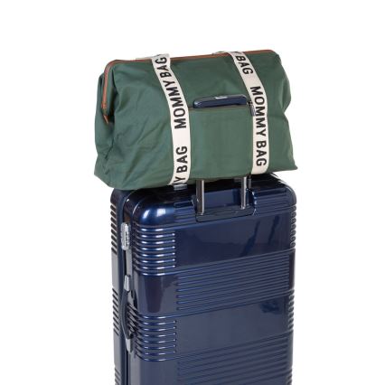 Childhome - Borsa fasciatoio MOMMY BAG verde