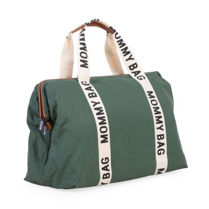 Childhome - Borsa fasciatoio MOMMY BAG verde
