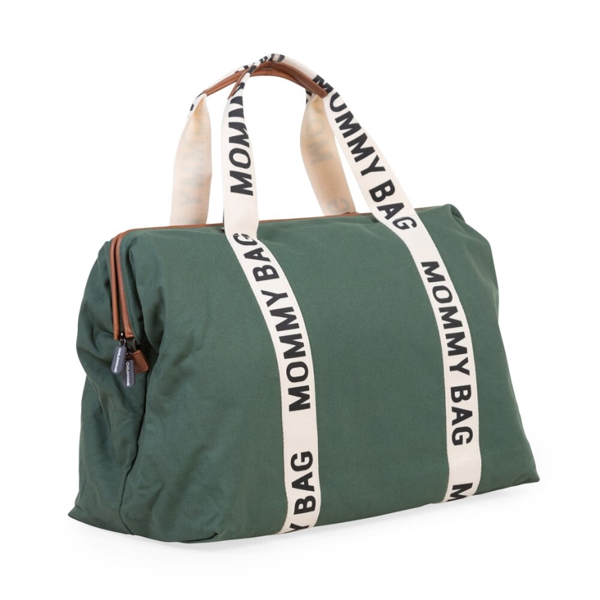 Childhome - Borsa fasciatoio MOMMY BAG verde