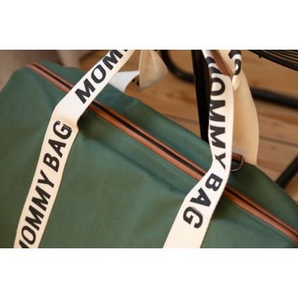 Childhome - Borsa fasciatoio MOMMY BAG verde