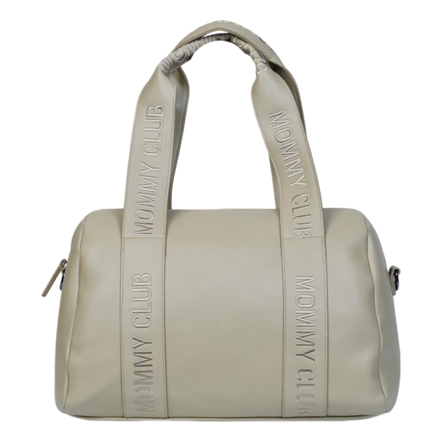 Childhome - Borsa fasciatoio MOMMY CLUB LEATHER beige