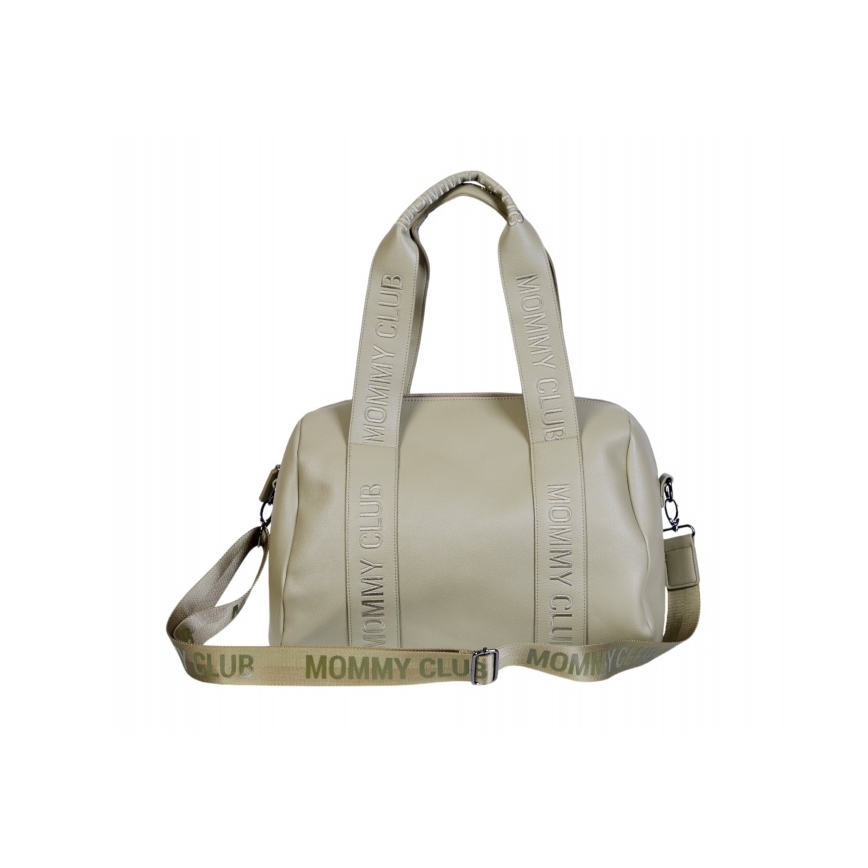 Childhome - Borsa fasciatoio MOMMY CLUB LEATHER beige