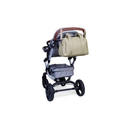 Childhome - Borsa fasciatoio MOMMY CLUB LEATHER beige