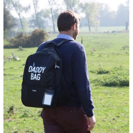Childhome - Zaino di ricambio DADDY BAG nero