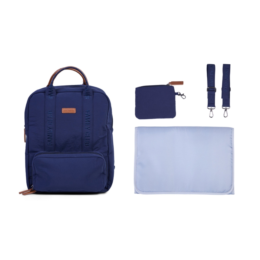 Childhome - Zaino di ricambio FAMILY CLUB blu