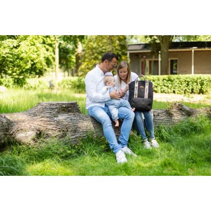 Childhome - Zaino di ricambio FAMILY CLUB nero