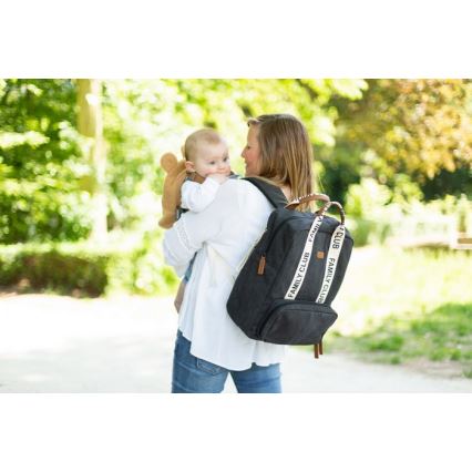 Childhome - Zaino di ricambio FAMILY CLUB nero