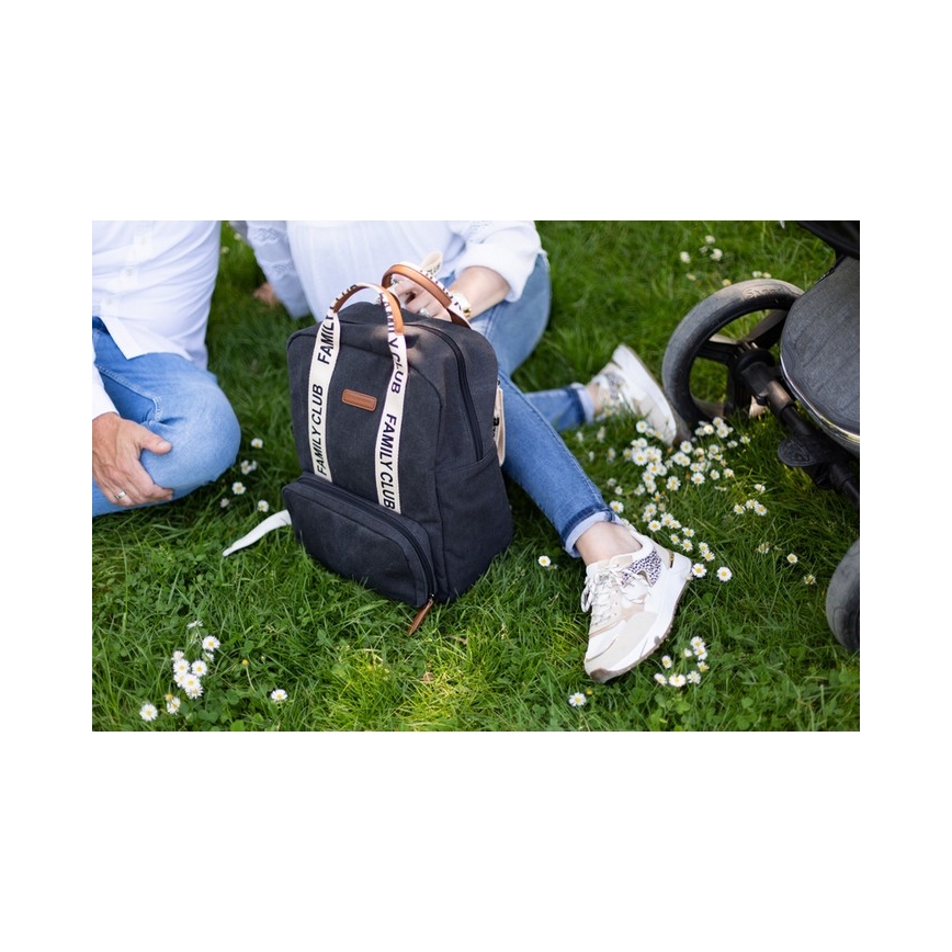 Childhome - Zaino di ricambio FAMILY CLUB nero