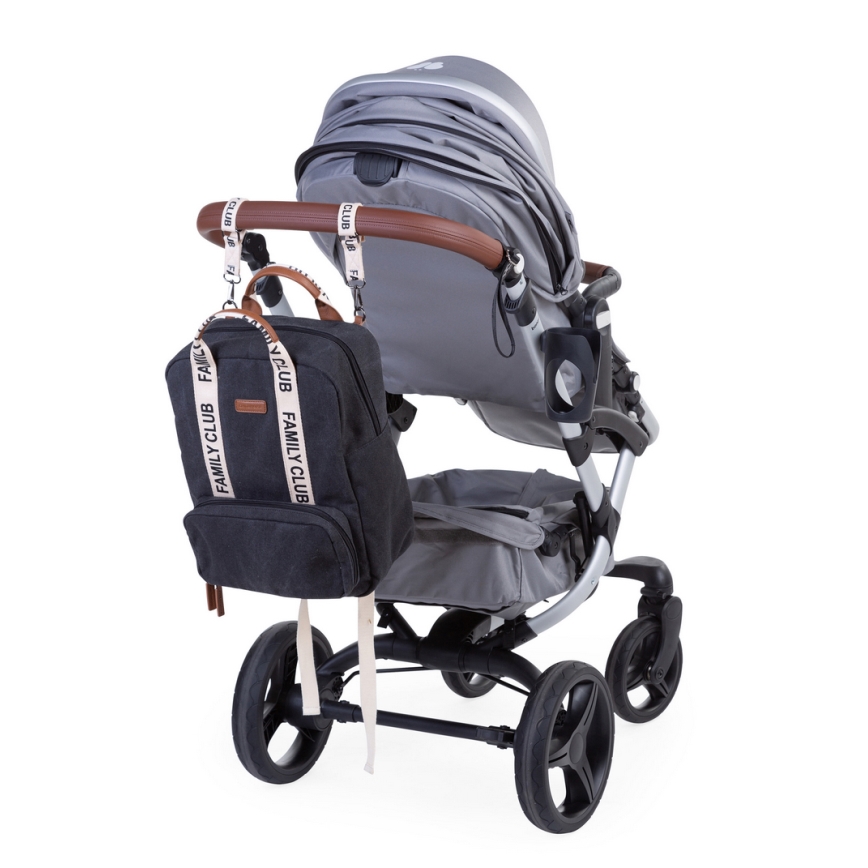 Childhome - Zaino di ricambio FAMILY CLUB nero