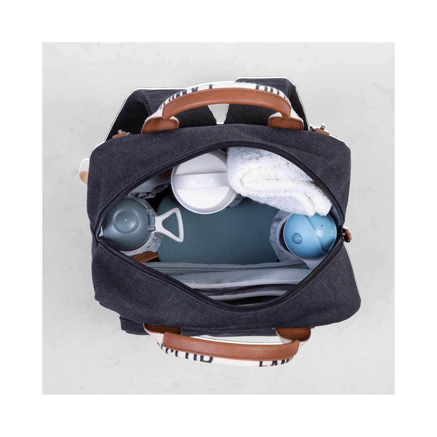 Childhome - Zaino di ricambio FAMILY CLUB nero