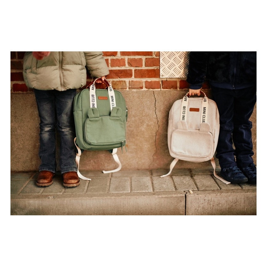 Childhome - Zaino per bambini MINI CLUB verde