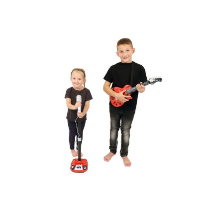 Chitarra elettrica per bambini ROCK STAR, alimentazione 3xAA