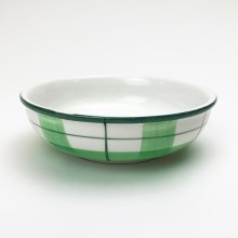 Ciotola per composta in ceramica 13 cm verde bianco