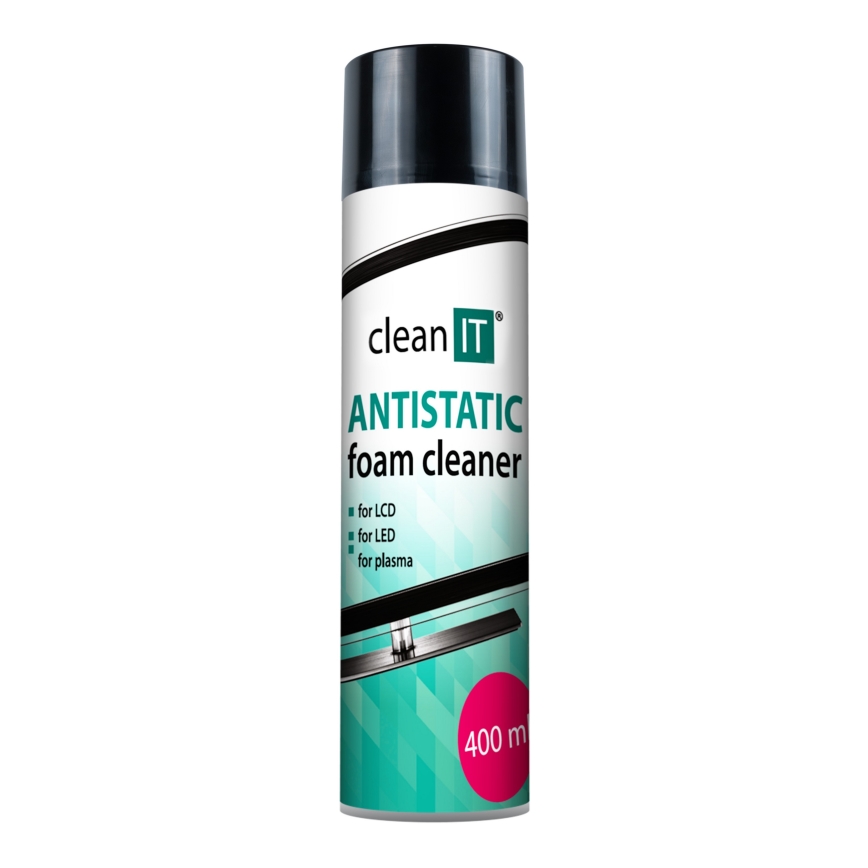 CLEAN IT CL-172 - Schiuma antistatica per la pulizia dello schermo 400 mm