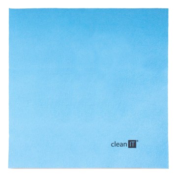 CLEAN IT CL-710 - Panno di pulizia in microfibra 19x19 cm blu
