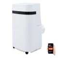 Climatizzatore portatile intelligente 1340W/230V 12000BTU Wi-Fi Tuya + telecomando