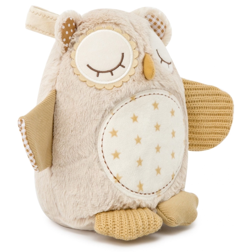 Cloud B - Compagno di coccole con melodia 2xAA gufo