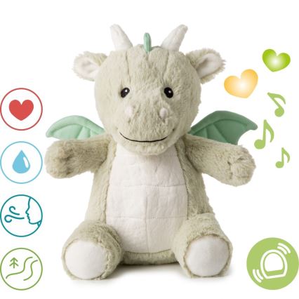 Cloud B - Compagno di coccole con melodia e luce drago + USB