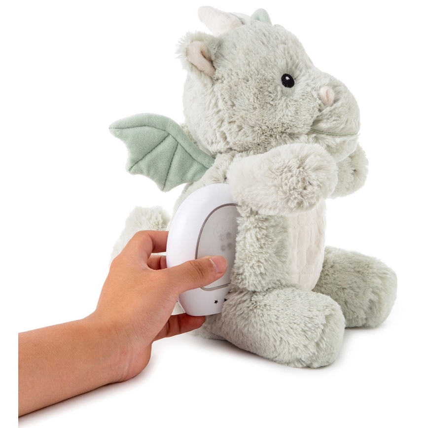Cloud B - Compagno di coccole con melodia e luce drago + USB