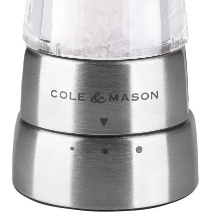 Cole&Mason - Macina sale DERWENT 19 cm cromo lucido